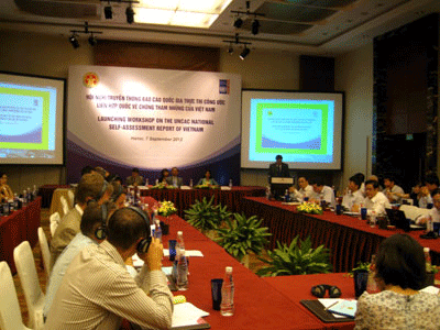 Hội nghị truyền thông báo cáo quốc gia thực thi Công ước LHQ về chống tham nhũng (UNCAC) của Việt Nam