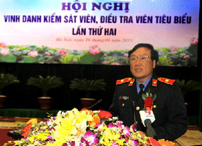 Đồng chí Nguyễn Hòa Bình, Viện trưởng Viện kiểm sát nhân dân tối cao