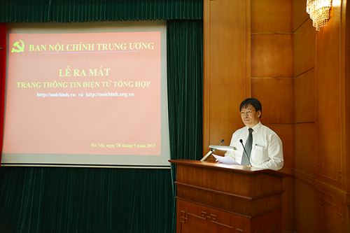 Đồng chí Phạm Anh Tuấn,  Bí thư Đảng ủy, Phó trưởng Ban Nội chính Trung ương