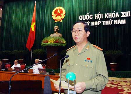 Đại tướng Trần Đại Quang, Bộ trưởng Bộ Công an