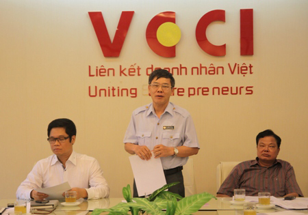 Công bố quyết định thanh tra Phòng Thương mại và Công nghiệp Việt Nam