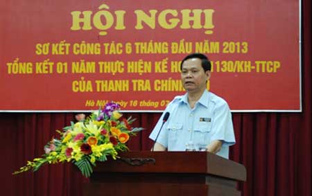 Tổng Thanh tra Chính phủ Huỳnh Phong Tranh