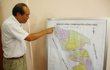Ông Nguyễn Hồng Lâm, nguyên Bí thư Huyện ủy Hồng Ngự