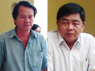 Hai bị cáo Nguyễn Văn Minh và Phan Long Nhi