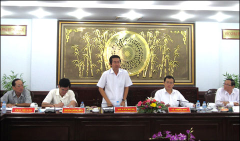 Đoàn công tác của Ủy ban TW MTTQVN làm việc với lãnh đạo tỉnh Bạc Liêu