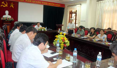 Một Hội nghị của Hội đồng nhân dân tỉnh Bắc Giang