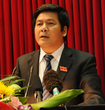 Đồng chí Nguyễn Hồng Diên, Phó Bí thư Thường trực Tỉnh ủy, Chủ tịch HĐND tỉnh
