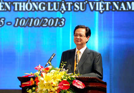 Thủ tướng Nguyễn Tấn Dũng phát biểu tại buổi Lễ