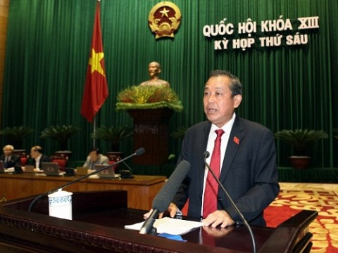 Bí thư Trung ương Đảng, Chánh án TANDTC Trương Hòa Bình 