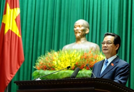 Thủ tướng Nguyễn Tấn Dũng trả lời chất vấn đại biểu Quốc hội chiều 21-11
