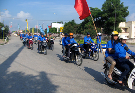 Một buổi ra quân tuyên truyền phổ biến, giáo dục pháp luật tại Lạng Sơn
