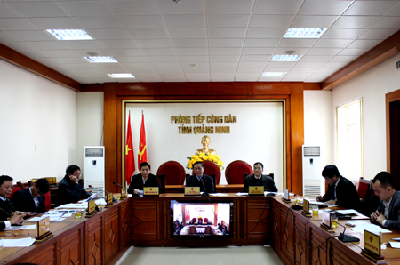 Phòng tiếp công dân của UBND tỉnh Quảng Ninh
