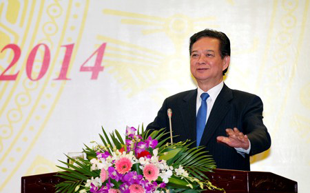 Thủ tướng Chính phủ Nguyễn Tấn Dũng phát biểu tại Hội nghị