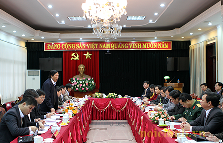 Lãnh đạo Ban Nội chính Trung ương làm việc với Thường trực Tỉnh ủy Thái Nguyên về công tác nội chính và phòng, chống tham nhũng.