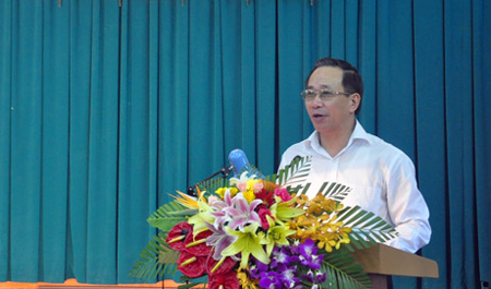 Đồng chí Trần Hồng Châu, Phó Bí thư Thường trực Tỉnh ủy, Chủ tịch HĐND tỉnh