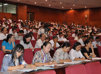 Một Hội nghị do Ban Thường vụ Tỉnh ủy Bà Rịa - Vũng Tàu tổ chức