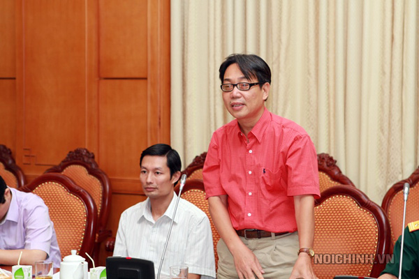 TS. Đinh Văn Minh, Phó Viện trưởng Viện Khoa học Thanh tra