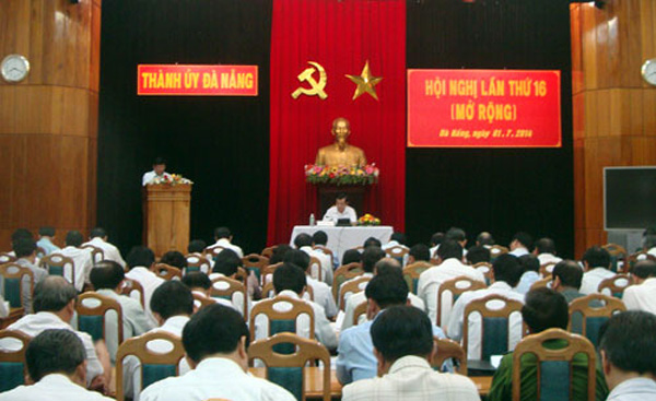 Hội nghị lần thứ 16 của Thành ủy Đà Nẵng 