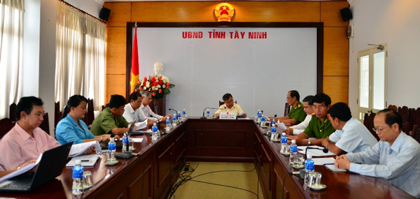 Hội nghị phòng, chống tội phạm tỉnh Tây Ninh 