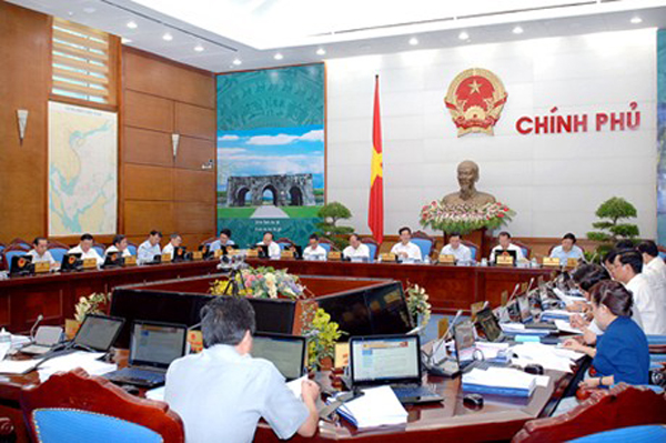Phiên họp Chính phủ tháng 7-2014
