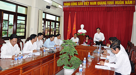 Kiểm tra công tác giải quyết đơn thư khiếu nại, tố cáo tại Huyện Phong Điền