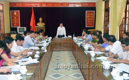 Đoàn công tác Ủy ban Tư pháp Quốc hội khóa XIII khảo sát tình hình chấp hành pháp luật tại huyện Trấn Yên, tỉnh Yên Bái