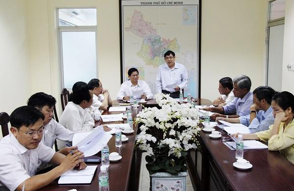 Ban Nội chính Thành ủy Thành phố Hồ Chí Minh làm việc với Cục Thi hành án dân sự Thành phố