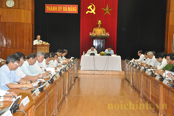 Một Hội nghị sơ kết công tác nội chính và phòng, chống tham nhũng của Thành ủy Đà Nẵng
