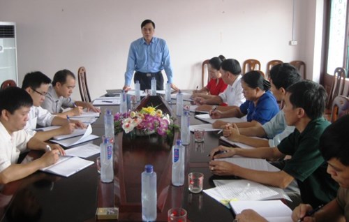 Đoàn công tác Ban Nội chính Tỉnh ủy Cao Bằng kiểm tra, giám sát công tác nội chính và phòng, chống tham nhũng năm 2014 tại Huyện ủy Thạch An và Ban Quản lý Dự án huyện 