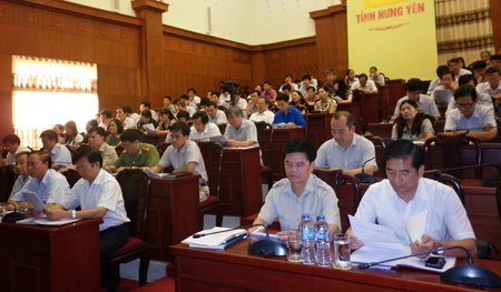 Điểm cầu tỉnh Hưng Yên tham dự Hội nghị trực tuyến về công tác tiếp công dân, giải quyết khiếu nại, tố cáo
