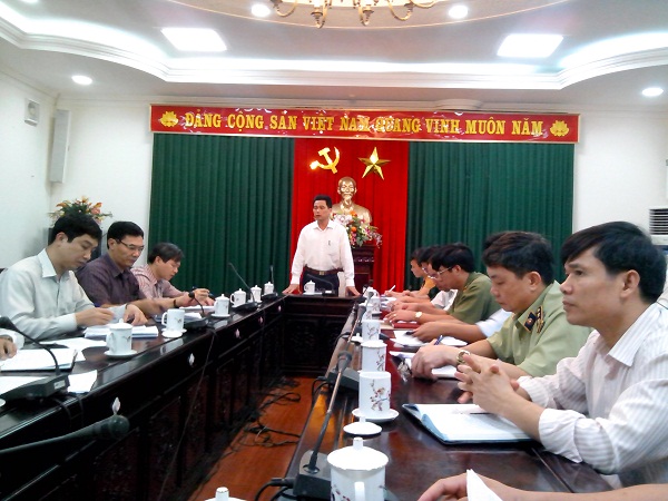 Hội nghị giao ban công tác nội chính và phòng, chống tham nhũng tỉnh Thanh Hóa