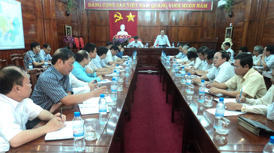 Hội nghị công bố quyết định thanh tra công tác quản lý ngân sách nhà nước trên địa bàn tỉnh Bình Phước