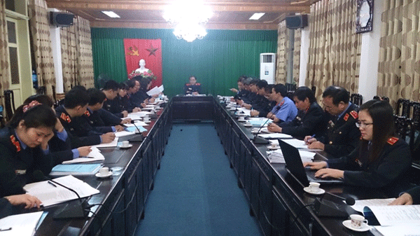 Đoàn công tác của Viện kiểm sát nhân dân tối cao làm việc tại tỉnh Phú Thọ