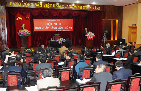 Hội nghị lần thứ 19 Ban Chấp hành Đảng bộ tỉnh Lào Cai