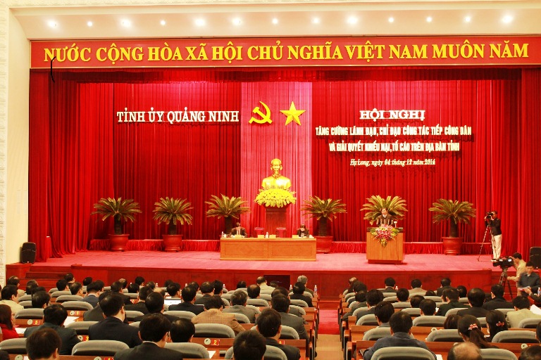 Một Hội nghị của Tỉnh ủy Quảng Ninh