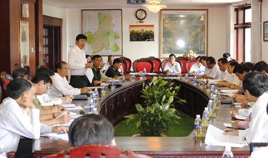 Hội nghị giao ban công tác nội chính tỉnh Đắk Nông