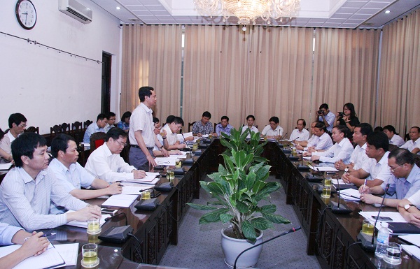 Đoàn công tác của Ban Chỉ đạo Trung ương về PCTN triển khai Kế hoạch kiểm tra, đôn đốc công tác PCTN tại Bộ Giao thông vận tải (tháng 8-2014)
