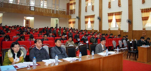 Một Hội nghị tập huấn công tác tiếp công dân, giải quyết khiếu nại, tố cáo và phòng, chống tham nhũng tỉnh Lai Châu