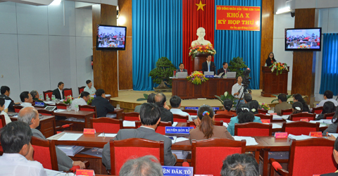 Kỳ họp thứ 9, Hội đồng nhân dân tỉnh Kon Tum khóa X