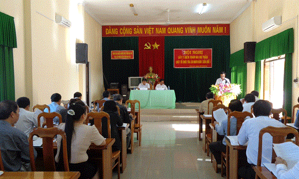 Một Hội nghị của Tòa án nhân dân tỉnh Gia Lai