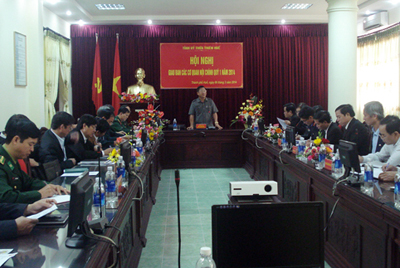 Một Hội nghị giao ban công tác nội chính và phòng, chống tham nhũng tỉnh Thừa Thiên Huế