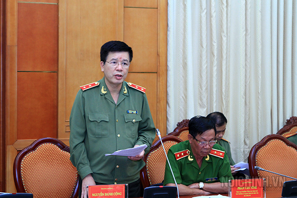 Đồng chí Nguyễn Danh Cộng, Chánh Văn phòng Đảng ủy Công an Trung ương