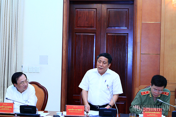 Đồng chí Nguyễn Văn Thuân, Phó Chánh án Tòa án nhân dân tối cao
