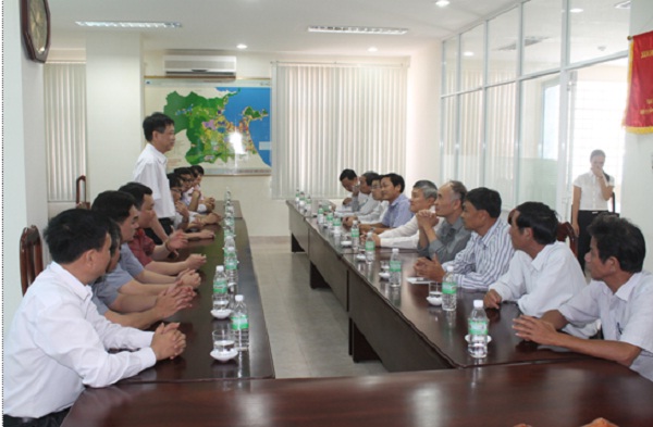 Đồng chí Lê Xuân La, Phó Trưởng Ban Nội chính Tỉnh ủy Hải Dương trao đổi một số kinh nghiệm công tác với Ban Nội chính Thành ủy Đà Nẵng