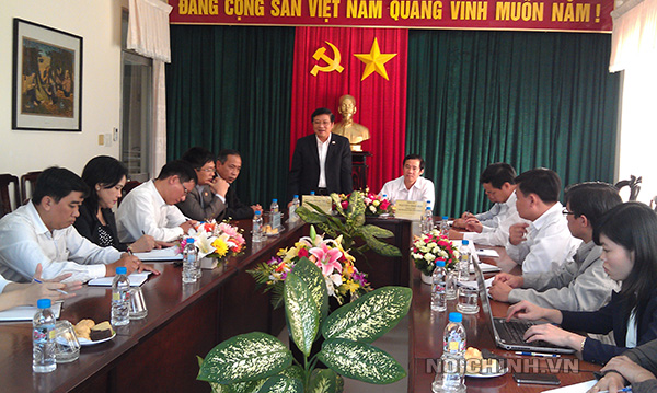 Đoàn công tác của Ban Nội chính Trung ương thăm và làm việc với Ban Nội chính Tỉnh ủy Phú Yên