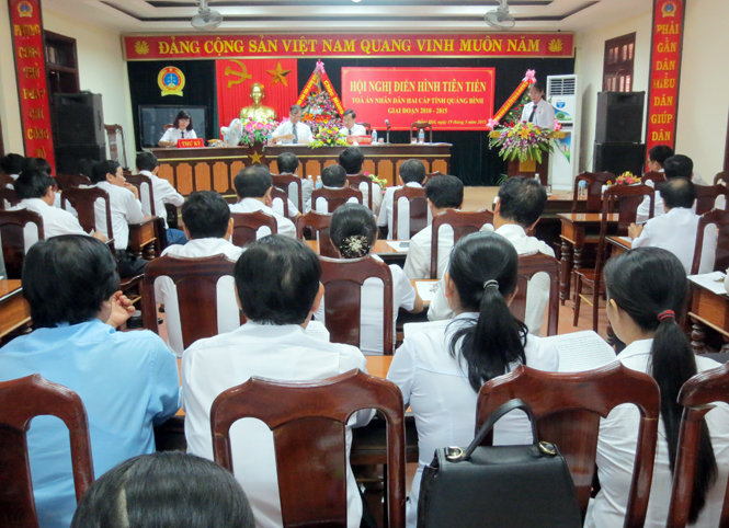 Một Hội nghị của Tòa án nhân dân tỉnh Quảng Bình