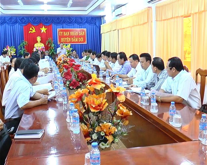 HĐND tỉnh Cà Mau giám sát tình hình thực hiện các Nghị quyết của HĐND tỉnh về thời kỳ ổn định ngân sách (2011 - 2015) tại huyện Đầm Dơi