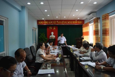 Hội nghị sơ kết 6 tháng 2015 Ban Nội chính Tỉnh ủy Quảng Nam