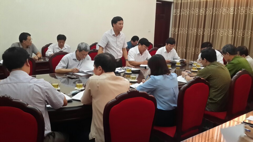 Một Hội nghị giao ban khối Nội chính tỉnh Bắc Ninh