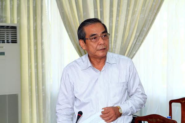 Đồng chí Trần Văn Tư, Phó Bí thư Thường trực Tỉnh ủy Đồng Nai phát biểu tại buổi làm việc